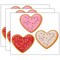Eureka Heart Cookies Paper Cut-Outs, 108PK 841583 - alternate 1